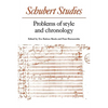 Schubert Studies: Problems of Style and Chronology - Paperback