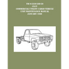 TM 9-230-289-20 CUCV Commercial Utility Cargo Vehicle Unit Maintenance Manual January 1988 - Paperback