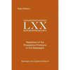 Repetition of the Possessive Pronouns in the Septuagint - Paperback