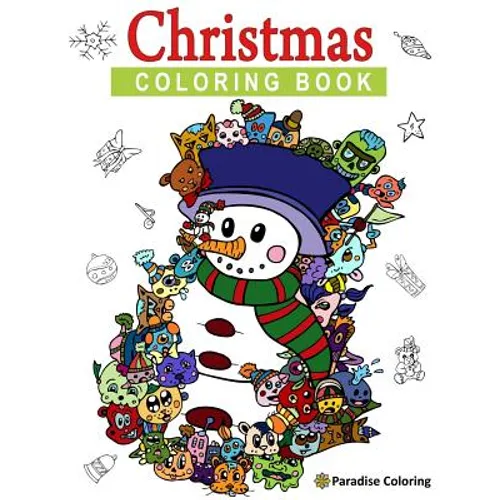 Christmas Coloring Book for Adults: 35 Stress Relief Designs For Adults (Christmas Adult Coloring Book) - Paperback