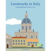 Landmarks in Italy Coloring Book for Kids 1 & 2 - Paperback