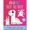 Animal Dot To Dot Puzzle Book For Kids Ages 4-6 - Paperback