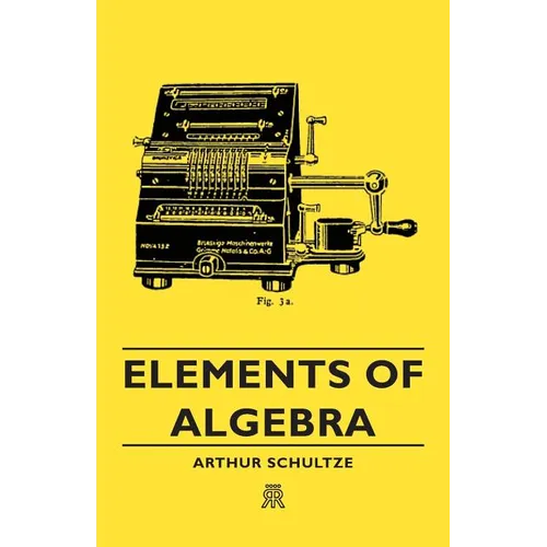 Elements of Algebra - Paperback