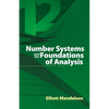 Number Systems and the Foundations of Analysis - Paperback