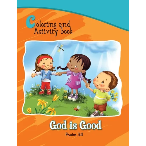 Psalm 34 Coloring and Activity Book: God is Good - Paperback