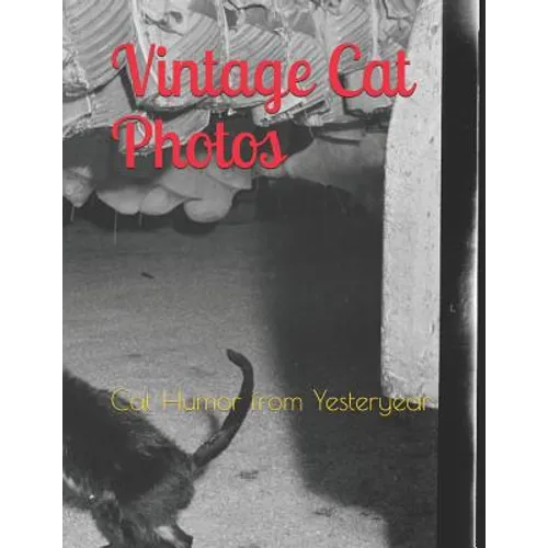 Vintage Cat Photos: Cat Humor from Yesteryear - Paperback