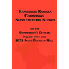 Hamoodur Rahman Commission of Inquiry Into the 1971 India-Pakistan War, Supplementary Report - Paperback