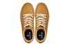 CALTO - Q274  - 2 Inches Taller (Camel Brown & Gum Sole) - Elevated Leatherette Micro-Perforated Sneakers