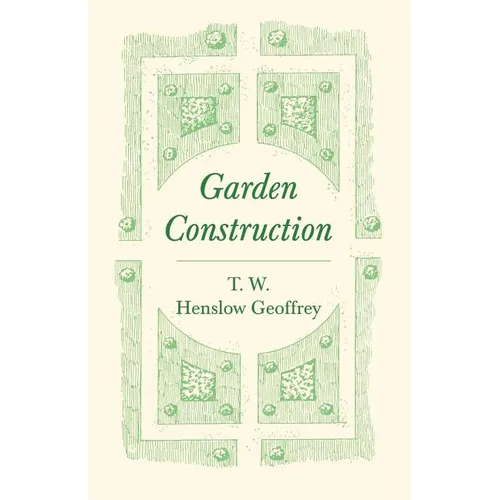 Garden Construction - Paperback