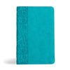 NASB Personal Size Bible, Teal Leathertouch - Imitation Leather