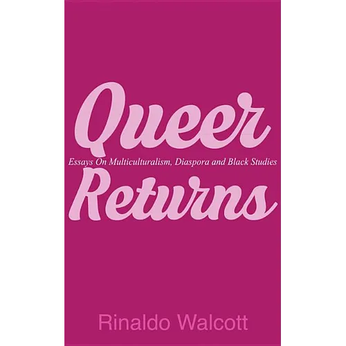 Queer Returns: Essays on Multiculturalism, Diaspora, and Black Studies - Paperback