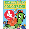 Really Fun Colouring Book For 4 Year Olds: Fun & creative colouring for four year old children - Paperback
