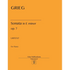 E. Grieg. Sonata in E minor, op. 7 - Paperback