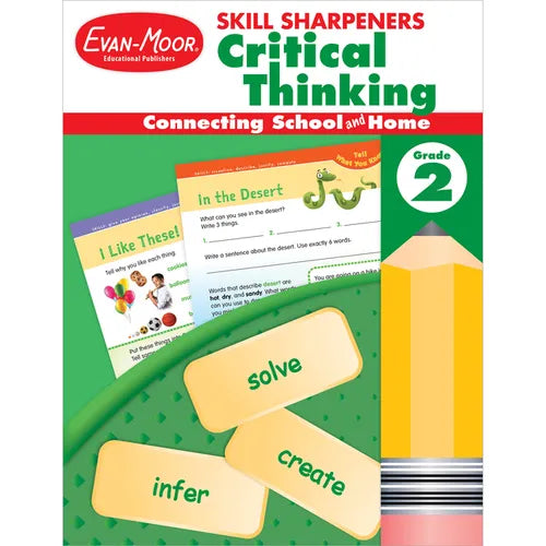 Skill Sharpeners: Critical Thinking Grade 2 - Paperback