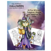 Lacy Sunshine's Halloween Coloring Book Volume 4: Whimsical Witches, Ghosts, Pumpkins and Vampires - Paperback