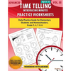 Advanced Time Telling - Introducing Minutes - Practice Worksheets Workbook With Answers: Daily Practice Guide for Elementary Students and Homeschooler - Paperback