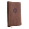 Kjv, Thinline Bible Youth Edition, Leathersoft, Brown, Red Letter Edition, Comfort Print - Imitation Leather