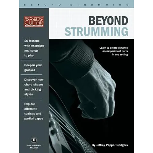 Beyond Strumming - Acoustic Guitar Private Lessons Series (Book/Online Media) - Paperback