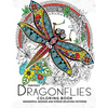 Fantasy Dragonflies Coloring book for Adult: Nice Design of Flower, Floral and Dragonfly in the spring garden - Paperback