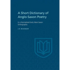 A Short Dictionary of Anglo-Saxon Poetry - Paperback