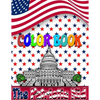 The Patriotic Kid COLOR BOOK: USA Coloring book - Paperback