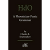A Phoenician-Punic Grammar - Paperback