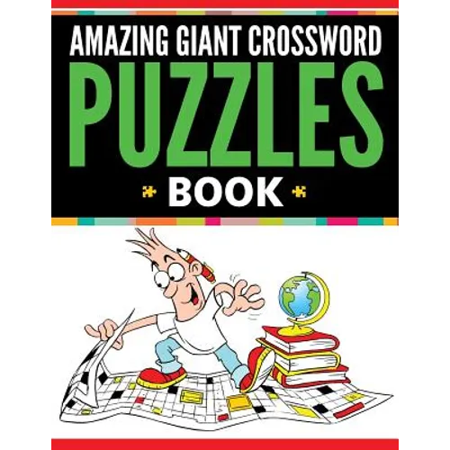 Amazing Giant Crossword Puzzle Book - Paperback