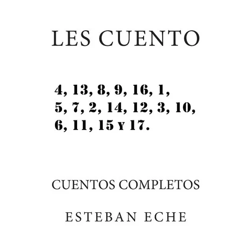 Les cuento: Cuentos completos - Paperback