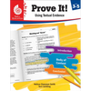Prove It! Using Textual Evidence, Levels 3-5 - Paperback