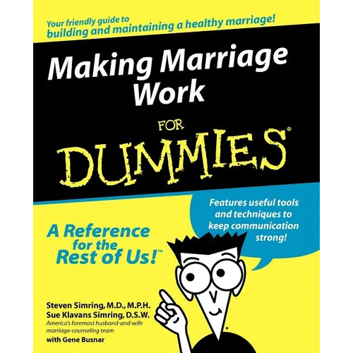 Making Marriage Work for Dummies - Paperback