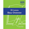 30-Lesson Bible Overview Student Book - Enduring Faith Confirmation Curriculum - Paperback