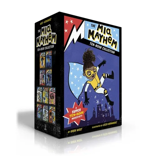 The MIA Mayhem Ten-Book Collection (Boxed Set): MIA Mayhem Is a Superhero!; Learns to Fly!; vs. the Super Bully; Breaks Down Walls; Stops Time!; vs. t - Paperback