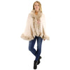 Fur Short Length Shawl SH923 (2PC)