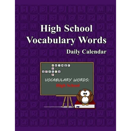 Whimsy Word Search, High School Vocabulary Words - Daily Calendar - Paperback
