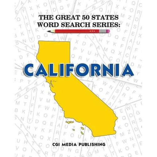 The Great 50 States Word Search Series: California - Paperback