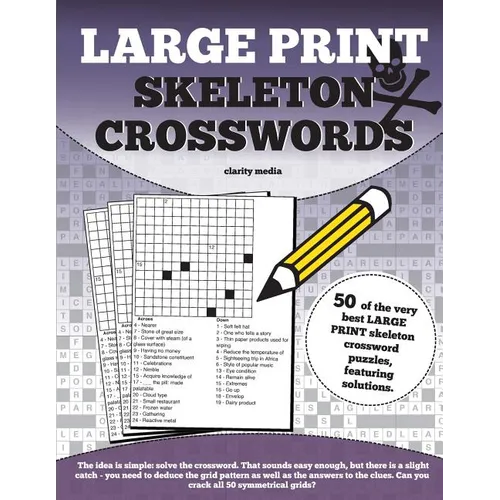 Large Print Skeleton Crosswords - Paperback