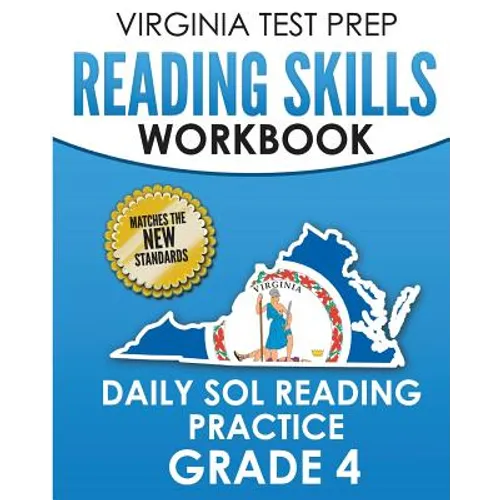 VIRGINIA TEST PREP Reading Skills Workbook Daily SOL Reading Practice Grade 4: Preparation for the SOL Reading Tests - Paperback