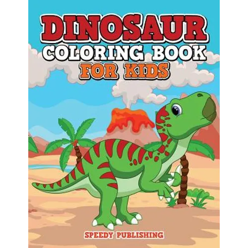 Dinosaur Coloring Book For Kids - Paperback