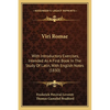 Viri Romae: With Introductory Exercises, Intended As A First Book In The Study Of Latin, With English Notes (1830) - Paperback