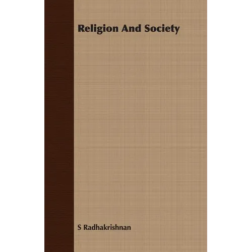 Religion And Society - Paperback