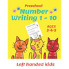 Preschool Number Writing 1 - 10, Left handed kids, Ages 3 4 5: Number tracing workbook, Number Writing Practice Book, Learning Activity Workbook For T - Paperback