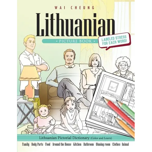 Lithuanian Picture Book: Lithuanian Pictorial Dictionary (Color and Learn) - Paperback