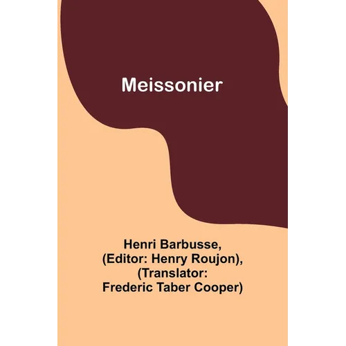 Meissonier - Paperback