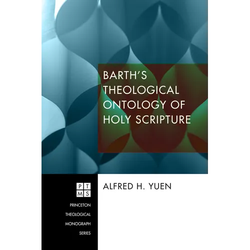 Barth's Theological Ontology of Holy Scripture - Paperback