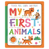 My First Animals: Felt Book - Board Book