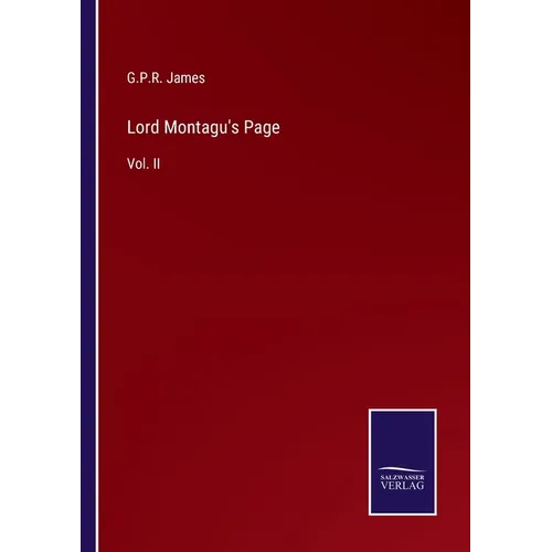 Lord Montagu's Page: Vol. II - Paperback