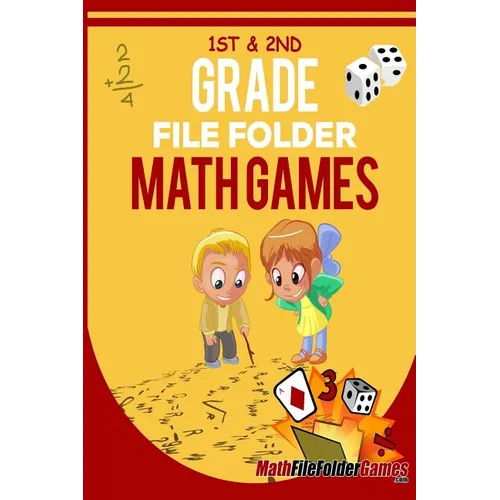 1st & 2nd Grade File Folder Math Games - Paperback