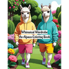 Whimsical Wardrobe: An Alpaca Coloring Book - Paperback