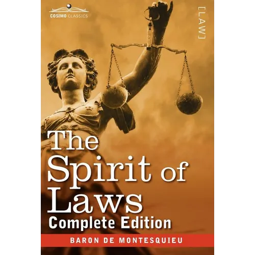 The Spirit of Laws - Hardcover