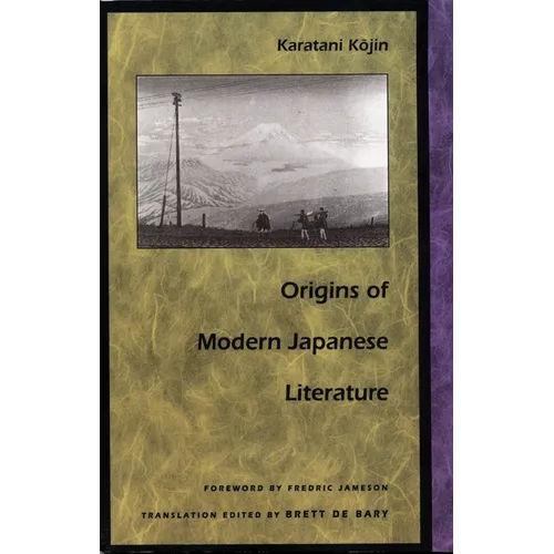 Origins of Modern Japanese Literature - Paperback